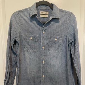 Madewell Jean Button Down Shirt